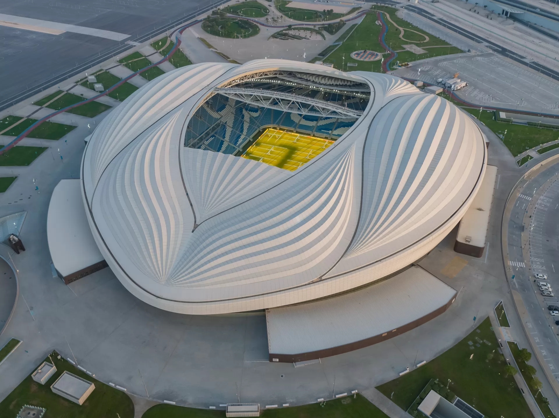 O estádio Al-Janoub será um dos palcos da Copa do Catar
