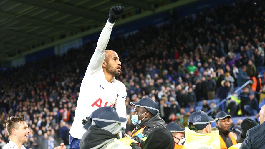 Lucas Moura faz boa temporada pelo Tottenham e lidera o time em estatísticas - Robbie Jay Barratt - AMA/Getty Images
