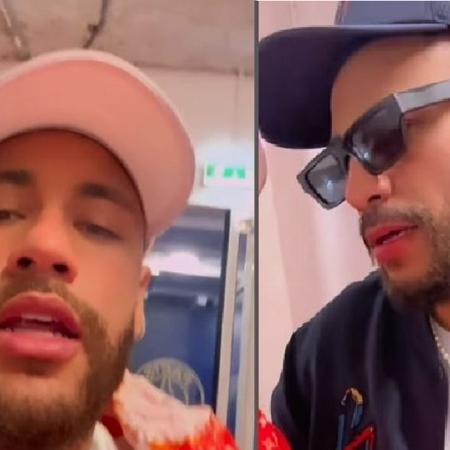 Neymar e Eigon Oliver, o "Sósia do Ney" - Reprodução