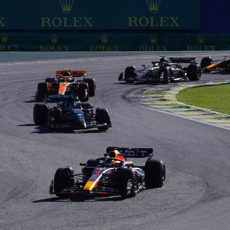 Corrida pelo GP de São Paulo, em Interlagos