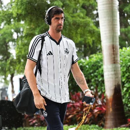 Thibaut Courtois, goleiro do Real Madrid Thibaut Courtois, goleiro do Real Madrid