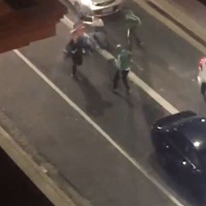 Vídeo mostra briga que matou palmeirense após clássico com Corinthians