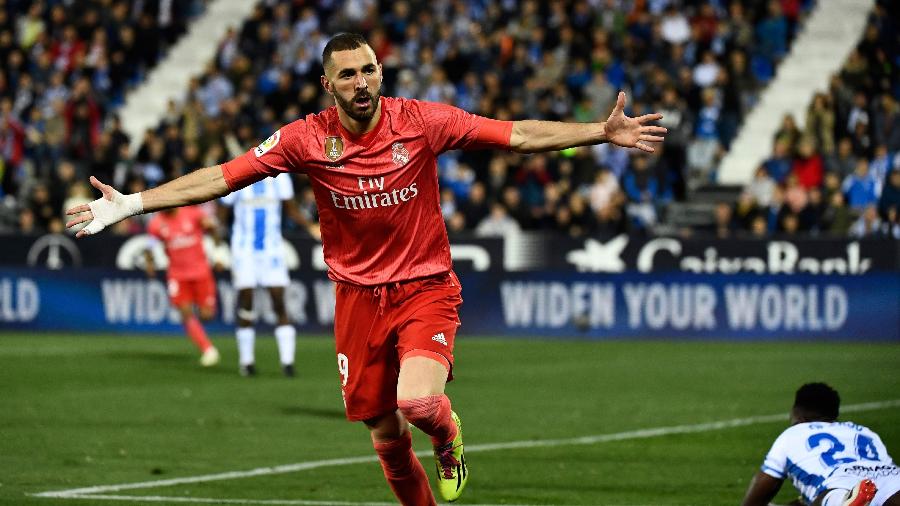 Aos 31 anos, Karim Benzema está prestes a assinar um contrato milionário com o Real Madrid - Pierre-Philippe Marcou/AFP