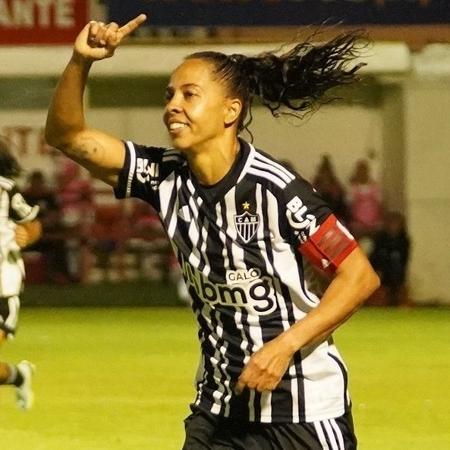 Ludmila, do Atlético-MG, marcou na vitória sobre o São Paulo - Reprodução/Twitter