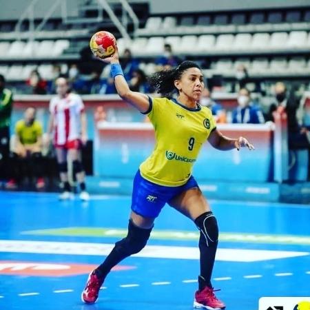Ana Paula Rodrigues jogadora da seleção brasileira de handebol
