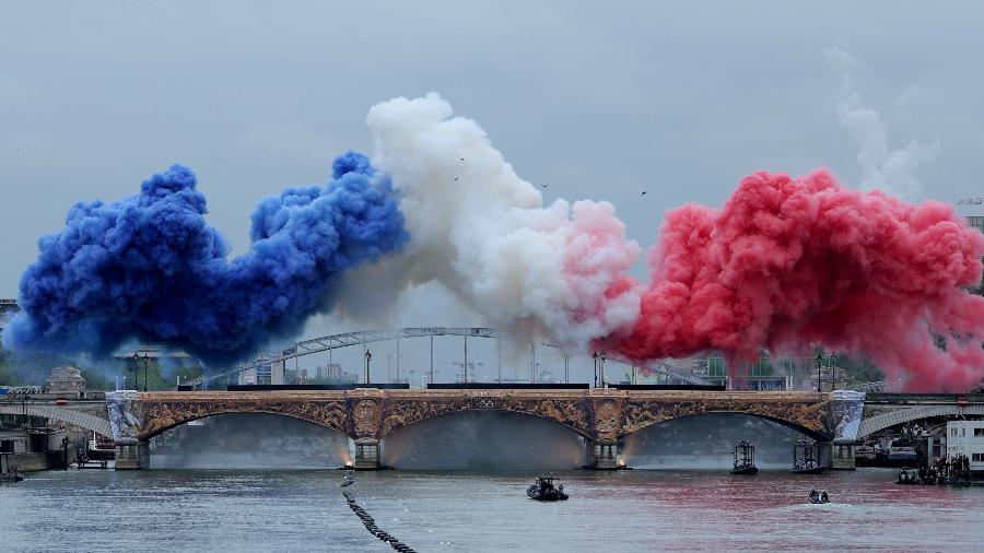 Abertura dos Jogos Olímpicos em Paris 2024