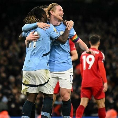 De Bruyne foi um dos destaques do City contra o Nottingham Forest