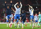 Manchester United volta a tropeçar e perde do Brighton em casa, no Inglês - Gareth Copley/Getty Images