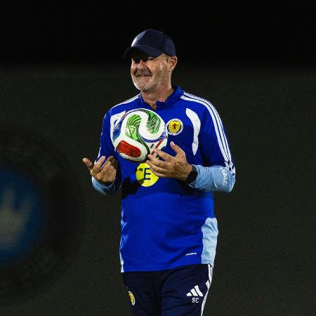 Steve Clarke, técnico da Escócia