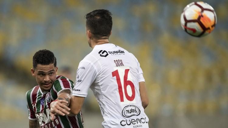 Sosa, Deportivo Cuenca - Mauro Pimentel / AFP - Mauro Pimentel / AFP