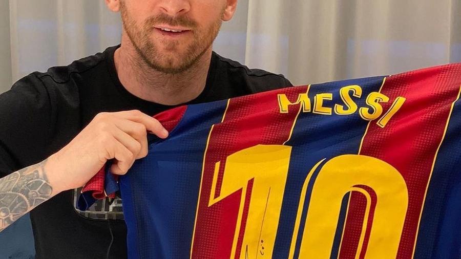 Messi pode estar perto de renovar com o Barcelona - Instagram