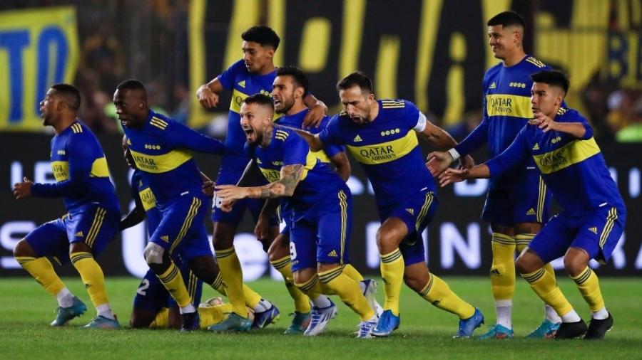 Boca Juniors venceu Racing nos pênaltis no sábado (14) e vai jogar final do Argentino neste domingo (22) - Gustavo Ortiz/Jam Media/Getty Images