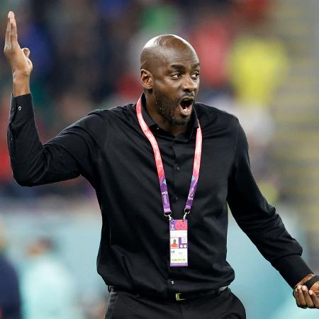 Otto Addo, técnico de Gana, reclamou após jogo contra Portugal na Copa do Mundo do Qatar - Khaled DESOUKI / AFP