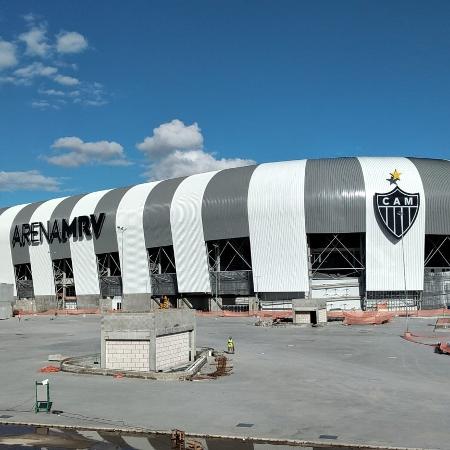 Arena MRV já está quase concluída e será inaugurada em março de 2023 - Rivelle Nunes/Arena MRV