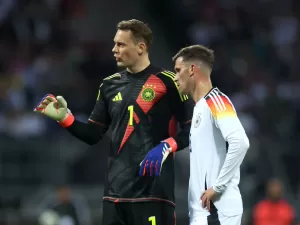 Alemanha pressiona, mas só empata com Ucrânia em retorno de Neuer à seleção
