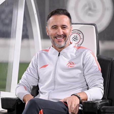 O técnico Vítor Pereira, do Al-Shabab