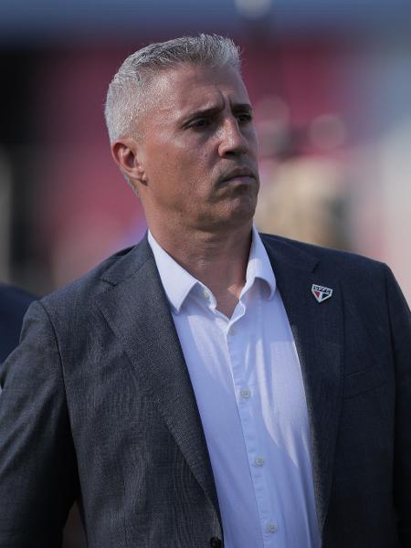 Crespo, do São Paulo, em jogo contra o Palmeiras pelo Brasileirão Crespo, do São Paulo, em jogo contra o Palmeiras pelo Brasileirão