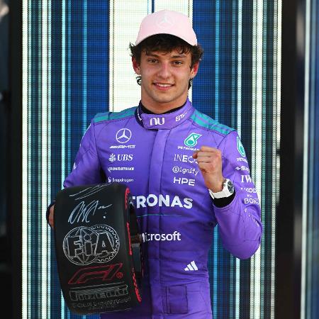 Andrea Kimi Antonelli fez a pole para o GP de Miami
