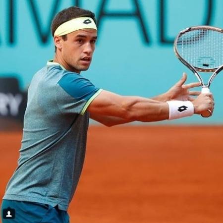 Nicolás Kicker, tenista argentino - Reprodução/Instagram