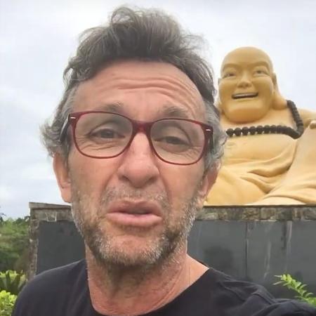Neto visita templo budista e provoca Palmeiras - Reprodução/Instagram
