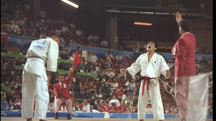 Toshihiko Koga, ex-judoca tricampeão mundial e ouro nas Olimpíadas de Barcelona 1992 - GettyImages
