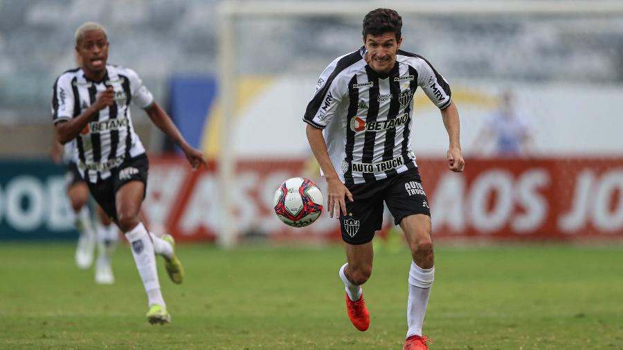 Nacho Fernández espera que o Atlético-MG melhore nas próximas partidas da Copa Libertadores - Pedro Souza/Atlético-MG