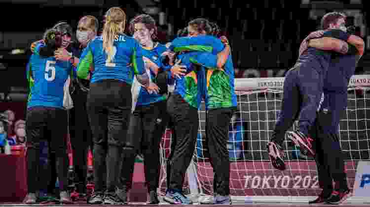 Seleção brasileira feminina de goalball - Wander Roberto/CPB - Wander Roberto/CPB