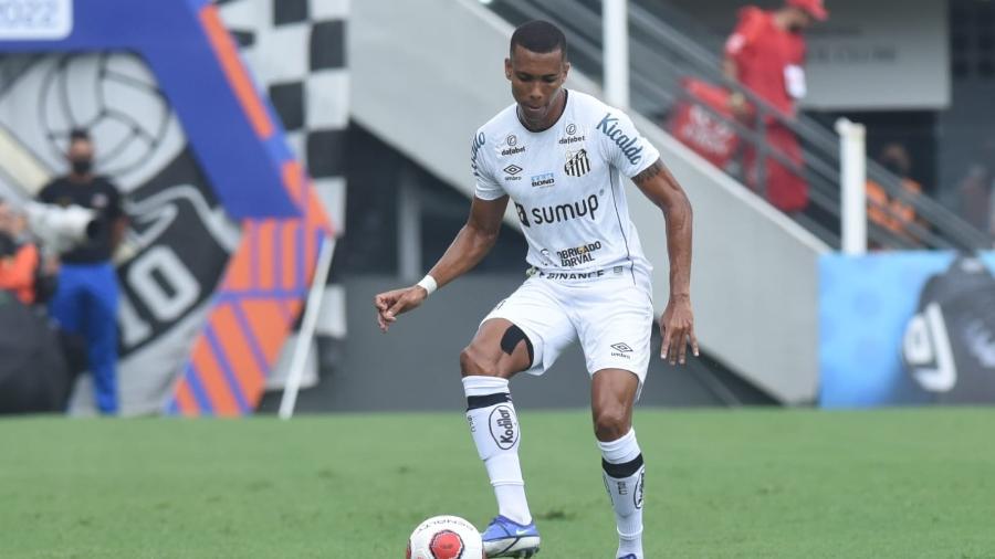 Madson, no jogo entre Santos e Botafogo-SP - Ivan Storti/Santos FC