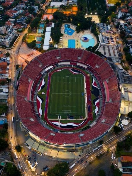 Estádio do Morumbi, antes da partida entre São Paulo e Flamengo pelo Brasileirão de 2020 - Buda Mendes/Getty Images
