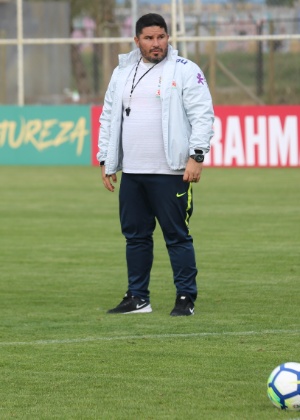 Eduardo Barroca, técnico do sub-20 do Corinthians e auxiliar da seleção - Lucas Figueiredo/CBF - Lucas Figueiredo/CBF