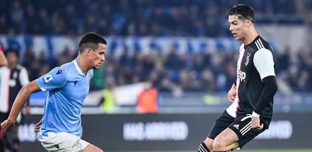 Luiz Felipe jogou só pelo Ituano no Brasil e hoje defende a Lazio: fez gol contra a Juventus - Alberto Pizzoli/AFP