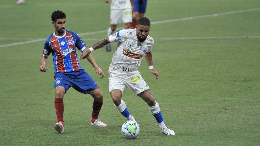 Fortaleza e Bahia fazem jogo decisivo contra o rebaixamento no Castelão - Jhony Pinho/AGIF