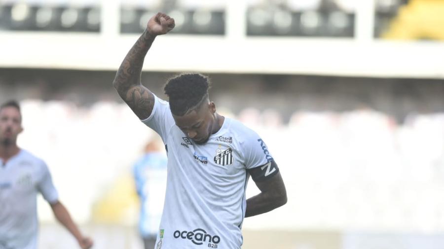 Marinho, atacante do Santos, será nosso capitão - Ivan Storti/Santos FC