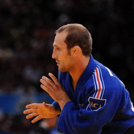 Alain Schmitt, judoca francês, em foto de 2011 - Miguel Medina/AFP
