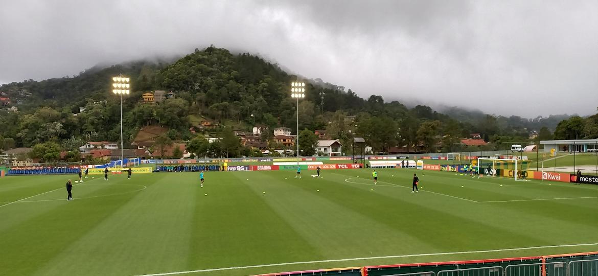 Treino da seleção na Granja Comary, em Teresópolis - Igor Siqueira/UOL