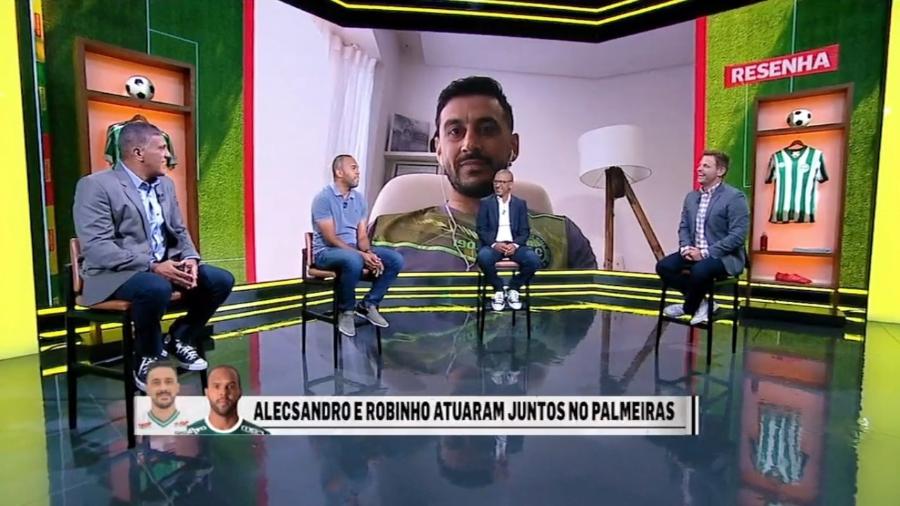 Alecsandro participa do programa Resenha ESPN - Divulgação/ESP