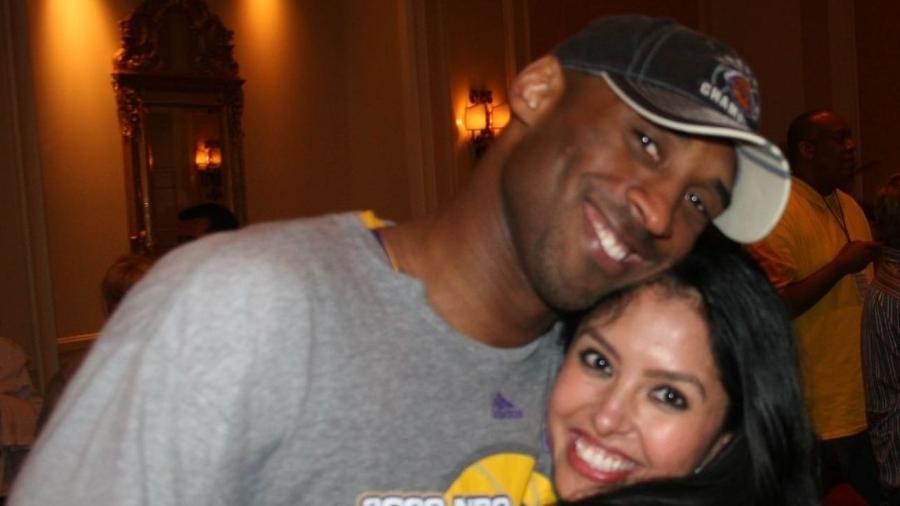 Kobe Bryant e Vanessa Bryant, em foto de 2009; ex-jogador morreu em 2020 em acidente de helicóptero - Reprodução/Instagram
