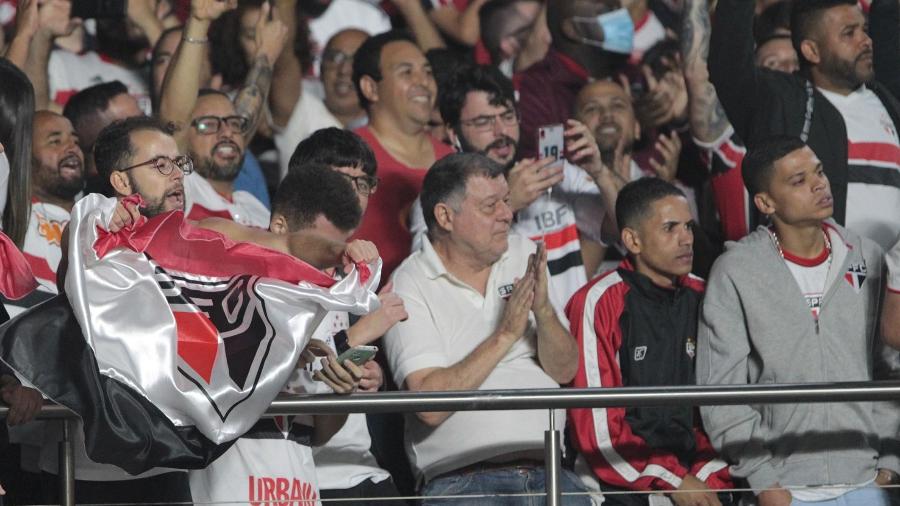 Torcida do São Paulo na vitória sobre o Ceará, pela Sul-Americana - Rubens Chiri / saopaulofc.net