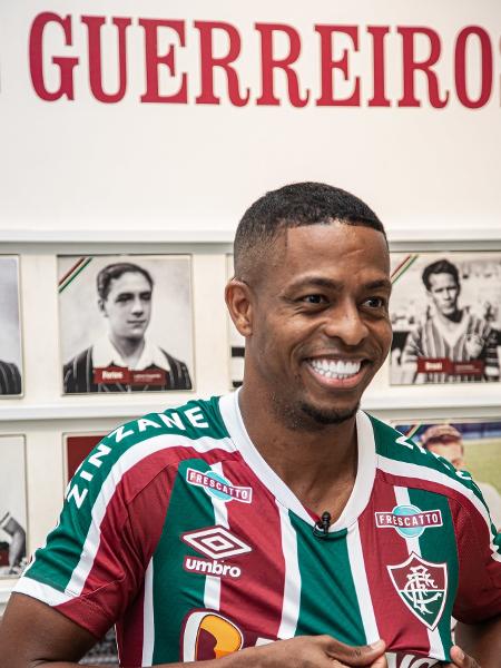 Keno foi anunciado como novo reforço do Fluminense - Marcelo Gonçalves/FFC