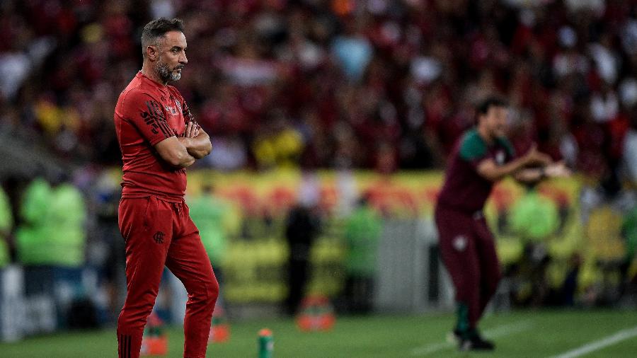 Vitor Pereira e Fernando Diniz comandam Flamengo e Fluminense na final do Campeonato Carioca - Thiago Ribeiro/AGIF