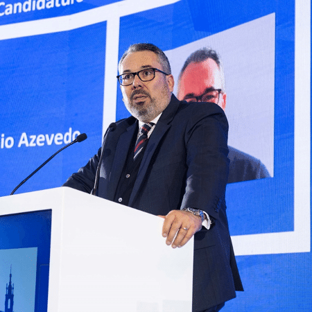 Fábio Azevedo, novo presidente da Federação Internacional de Vôlei