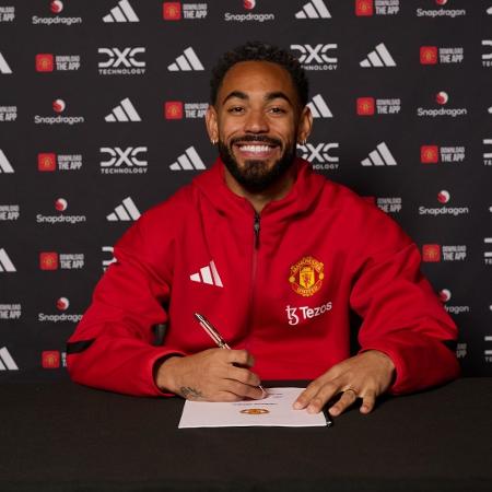 Matheus Cunha foi anunciado como novo reforço do Manchester United Matheus Cunha foi anunciado como novo reforço do Manchester United