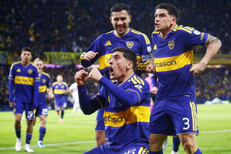 elenco-do-boca-juniors-celebra-gol-de-merentiel-contra-o-sao-paulo-pela-sul-americana-1788920645215_v2_750x1 São Paulo sofre revés na Bombonera e perde Calleri para volta decisiva da Sul-Americana