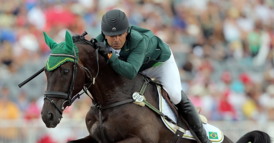 Ruy Fonseca levou medalha de bronze na equitação no Pan de Toronto