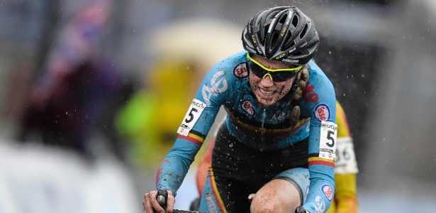 Femke Van der Driessche foi suspensa e multada pela UCI - AFP / Belga / YORICK JANSENS