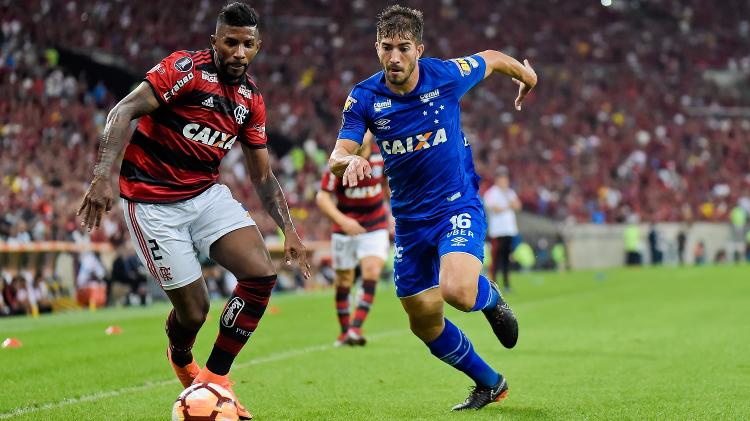 Flamengo x Cruzeiro em 2018 - Thiago Ribeiro/AGIF