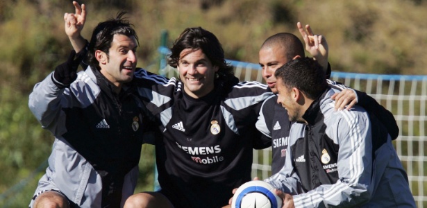 Solari Figo Ronaldo Samuel - Denis Doyle/Getty Images - Denis Doyle/Getty Images