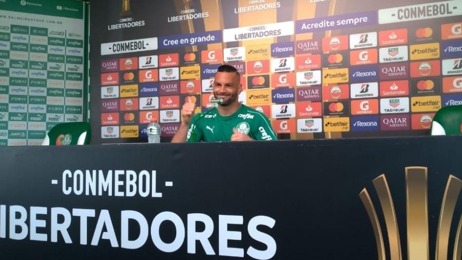 Weverton, goleiro do Palmeiras, em entrevista na Academia de Futebol - Bruno Grossi/UOL Esporte