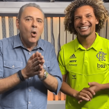 Luís Roberto e Willian Arão falam sobre Liverpool - Reprodução / Instagram