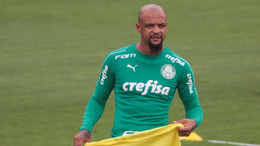 Felipe Melo, zagueiro do Palmeiras, em registro de janeiro de 2020 - Marcello Zambrana/AGIF